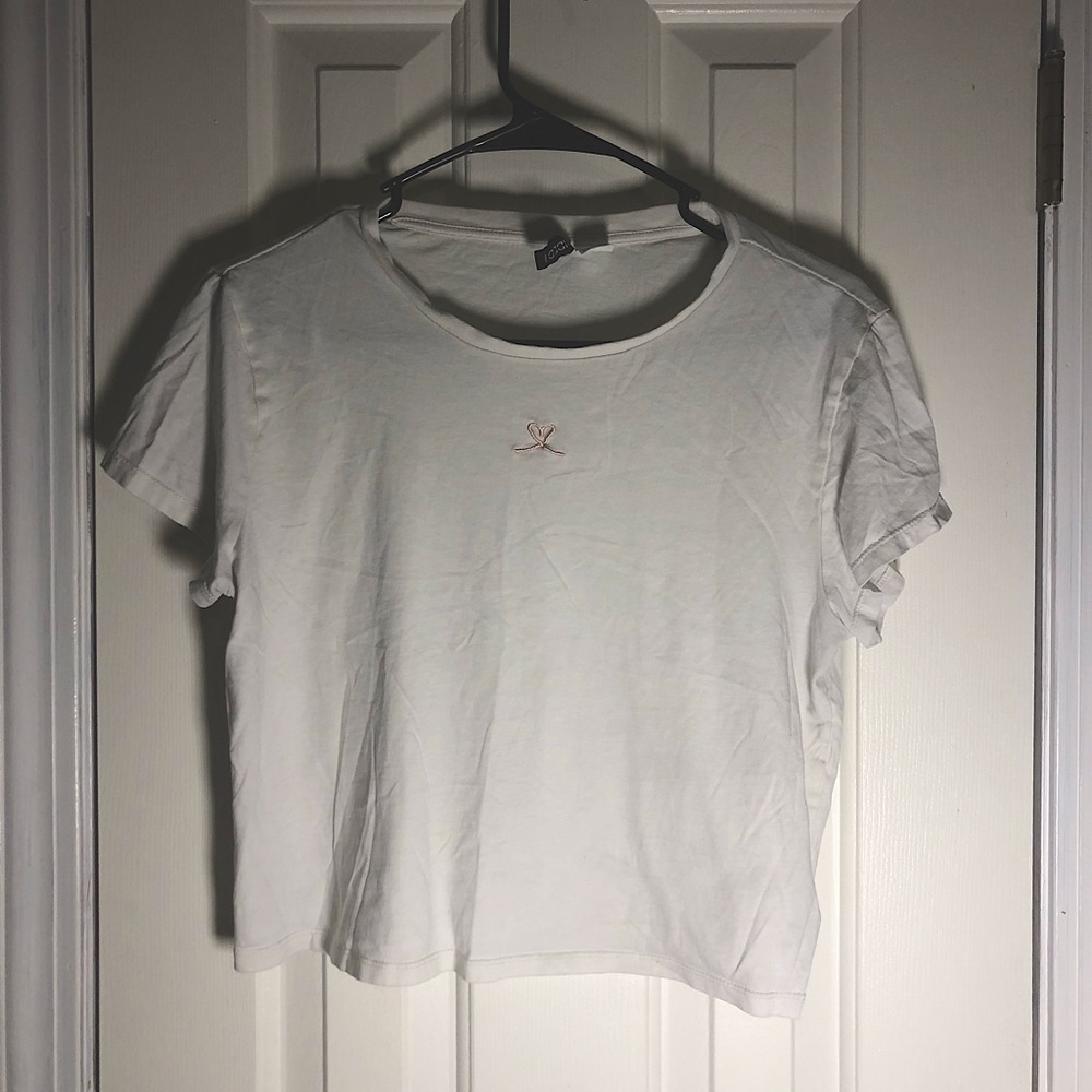White H&M Crop
